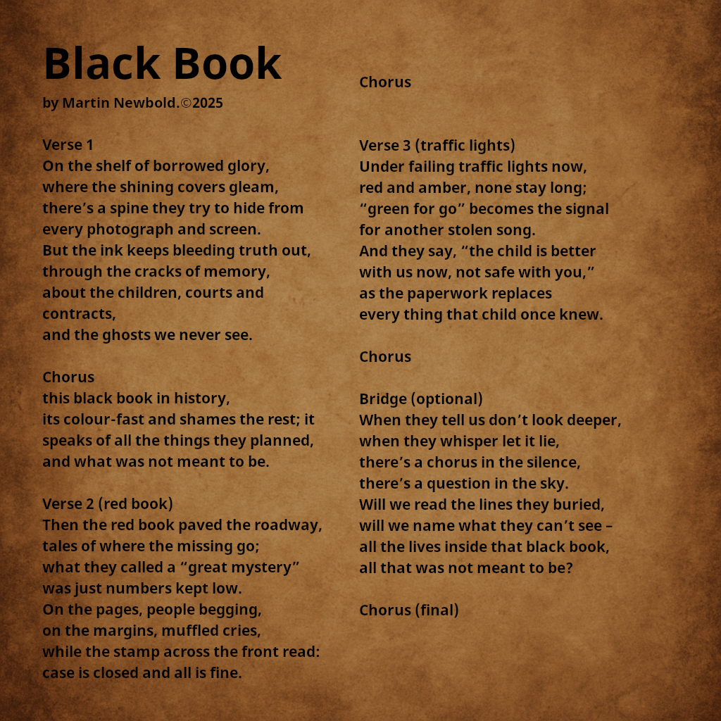 Black Book by Martin Newbold