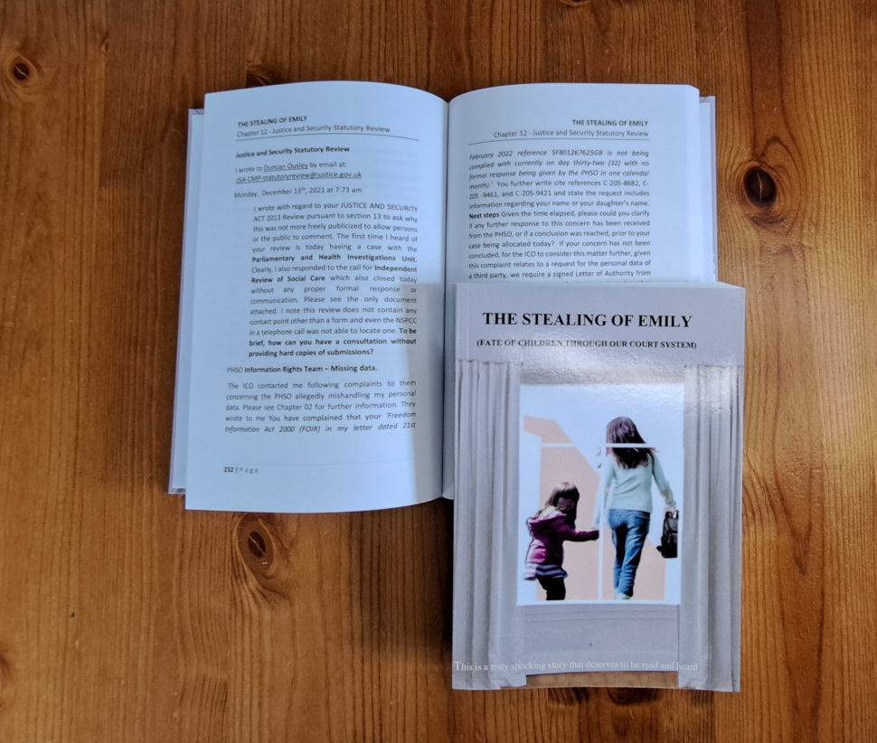 The Stealing of Emily: (Fate of Children Through Our Court) by Martin Newbold
